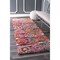 Nuloom Kindra Bohemian Circles Shag Area Rug 2ft 8in x 8ft OZXL02A-2808 - alternate 1